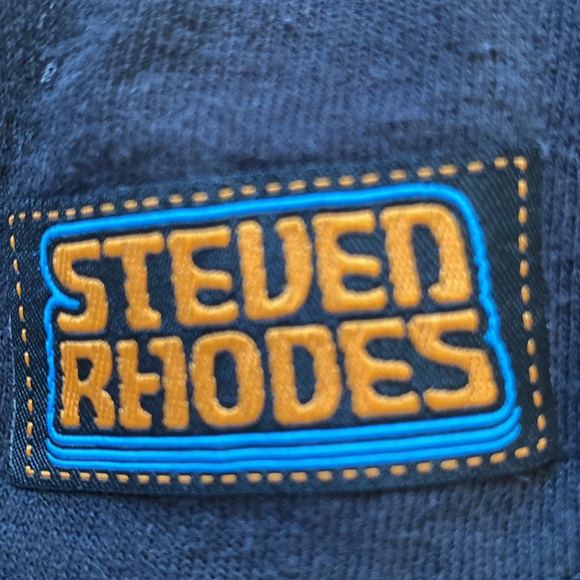 😈Steven Rhodes black sz S/M “Caring for your Demon Cat” short sleeve t shirt. - Picture 8 of 8